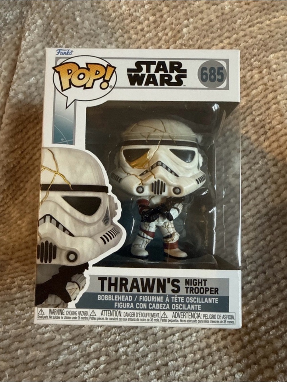 THRAWN'S NIGHT TROOPER - Star Wars Funko POP! #685 NEW